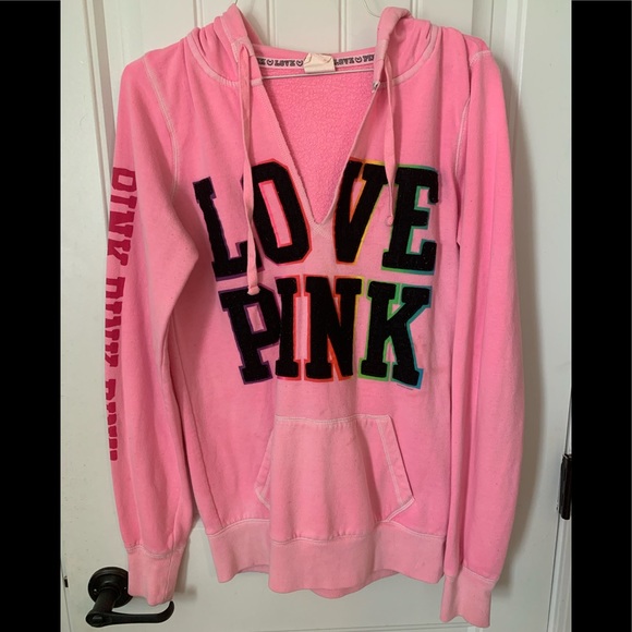 PINK Victoria's Secret Jackets & Blazers - VS Love Pink sweatshirt